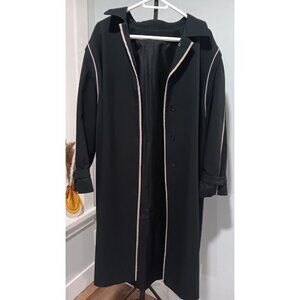 Vintage Yves Venet Trench Coat 47" Long Excellent Condition